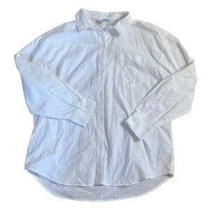 NEW❗️Unisex Button Down White Shirt - Old Navy